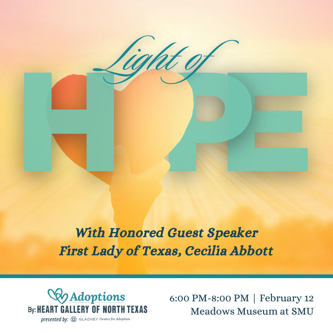 Light of Hope - The Heart Gallery of North Texas Gala